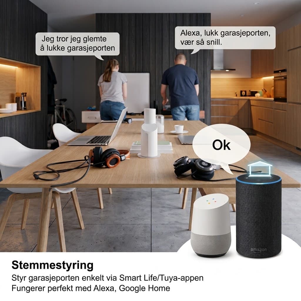 Smart garasjeportåpner Wi-Fi
